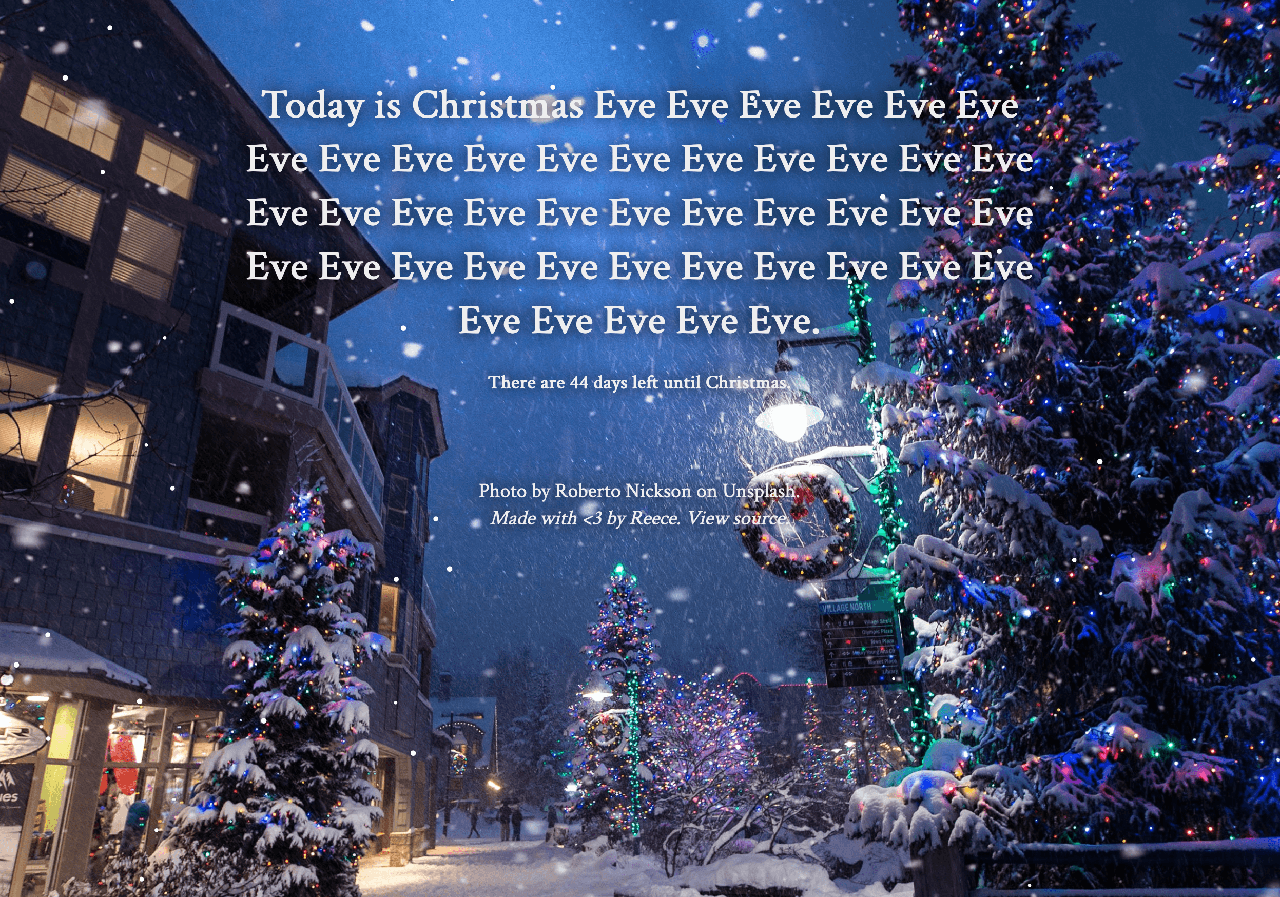 Christmas Eve image